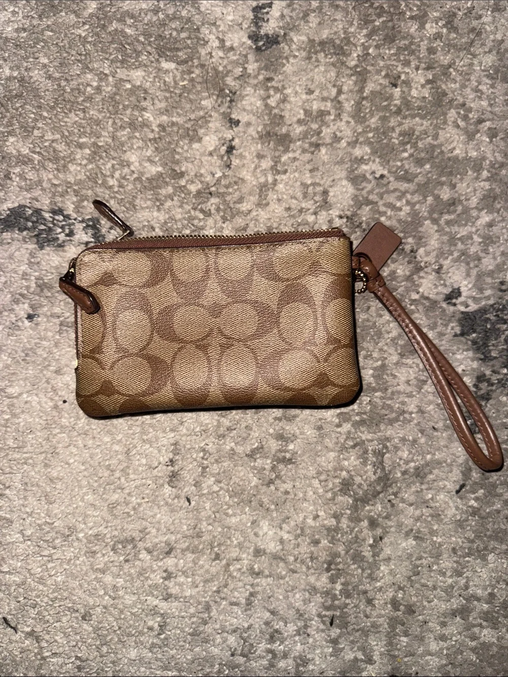Coach compact wristlet